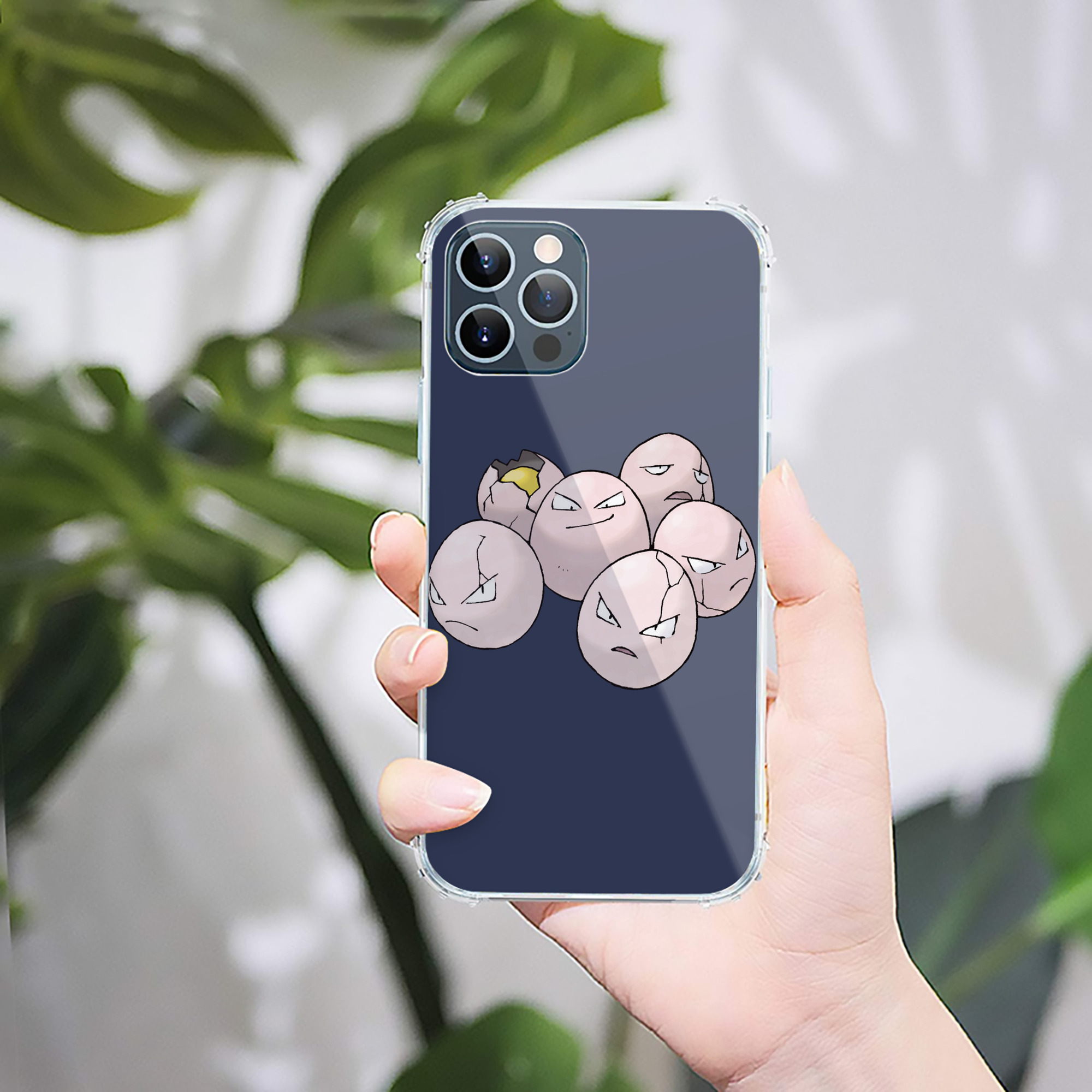 （画像用） ポケットモンスター Pokémon 【iPhone 12シリーズ対応】透明スマホケース（クリアソフトケース）